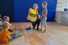 Wizyta Pani Policjantki Słoneczka i Biedronki 